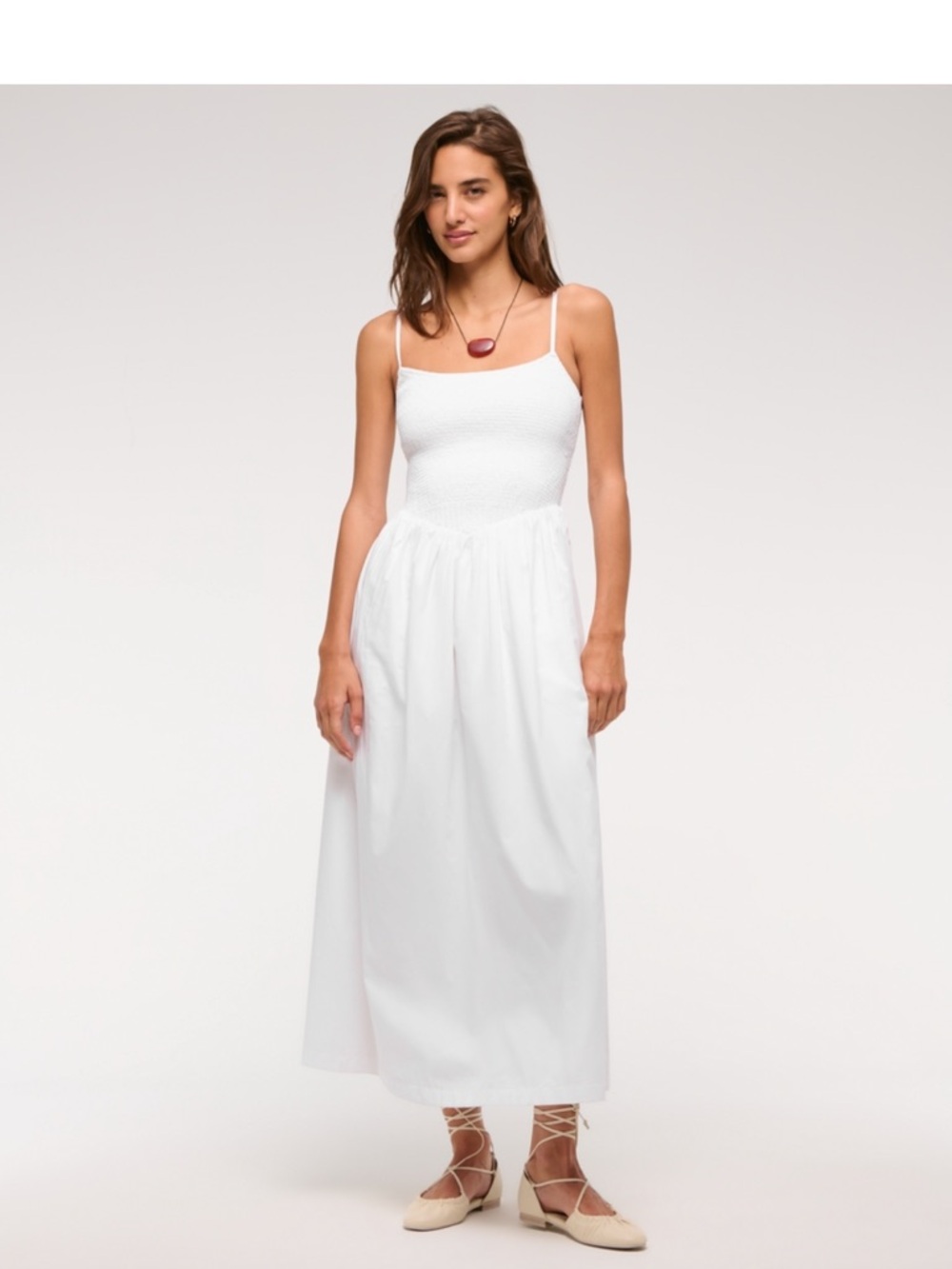 Abercrombie dipped basque waist dress